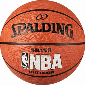 Баскетбольный мяч Spalding NBA Silver Series Outdoor АРТ.83-014z