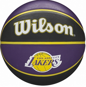 Мяч баскетбольный Wilson NBA Team Tribute La Lakers АРТ.Wtb1300xblal