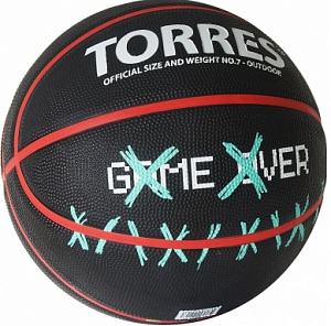Баскетбольный мяч Torres Game Over АРТ.B02217
