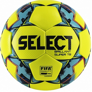 Мяч футбольный SELECT BRILLANT SUPER FIFA TB YELLOW 