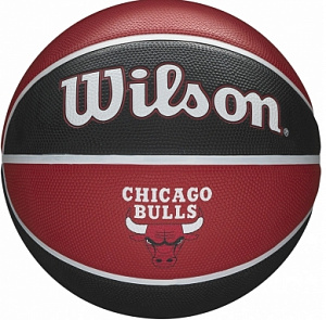 Мяч баскетбольный Wilson NBA Team Tribute Chicago Bulls АРТ.Wtb1300xbchi