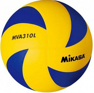 Волейбольный мяч Mikasa MVA310L р.5 желтый-синий